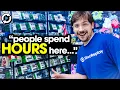 People DO NOT want to leave this Game Store