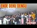 UNIFLOR CHOIR || LATIHAN LAGU ENDE DEKU DENGU