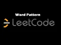 290 Word Pattern LeetCode Easy