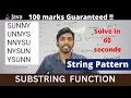 Pattern in string using substring ICSE computer looping in Java ICSE Patterns in java