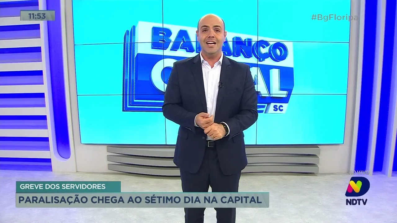 Greve dos servidores de Florianópolis chega ao sétimo dia