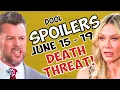 Days of our Lives Weekly Spoilers June 15-19 EJ EXPLODES at Kristen Over MURDER Plot Soap Dirt