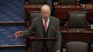 Grassley Celebrates C-SPAN 2 s 40th Birt ay
