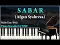 Download Lagu Afgan - Sabar Piano Karaoke Version