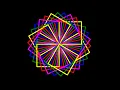 Mesmerizing Colorful Kaleidoscope Python Art Creation