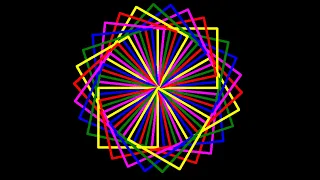 Mesmerizing Colorful Kaleidoscope Python Art Creation