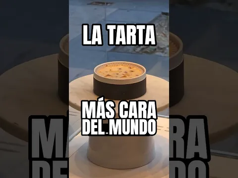 Probé la tarta de queso más cara del mundo 🍰