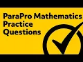 Free ParaPro Math Practice Test
