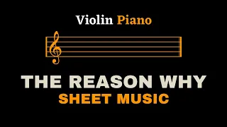 Download Ayasa - The Reason Why (告白の夜) | Violin and Piano (Sheet Music/Full Score) MP3