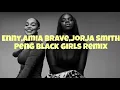 Enny feat. Amia Brave And Jorja Smith - Peng Black Girls [Remix] (Lyrics Video)