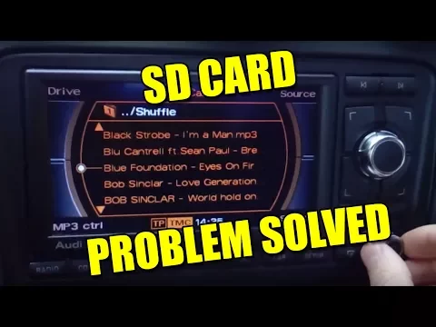 Download MP3 Car Radio NOT Loading SD Cards [SOLVED] mp3 Audi TT Mk2 VW