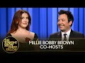 Lagu Co-Host Millie Bobby Brown Joins Jimmy's Monologue to Talk Stranger Things and \