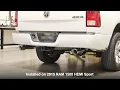 2009-2018 RAM 1500 5 7L V8 HEMI Cat-Back Exhaust System Dual Exit Installation Guide