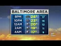 Maryland Weather A Cold End To The Workweek With A Winter Weather Advisory In Place For The Lower