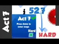 Vex 3 Act 7 Hard Mode in 52 7 Old HTML5
