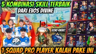 Download 5 KOMBINASI SKILL KARAKTER FREE FIRE TERBAIK DARI EVOS DIVINE - FREE FIRE INDONESIA MP3