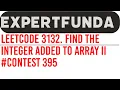 Leetcode 3132 Find the Integer Added to Array II