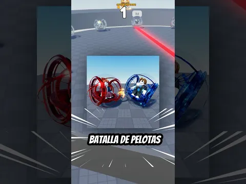 ¡Solo el 1% logra ganar esta Batalla de Pelotas! 🏆 #roblox #battle