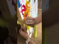Turning Kids Art Into Wall Art