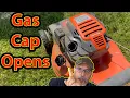 Wow Gas Cap Opens While Mowing - Cheap and Easy Fix