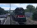 MTA MNRR Waterbury Train approaching Waterbury Train Station