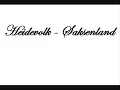 Heidevolk - Saksenland (Lyrics)