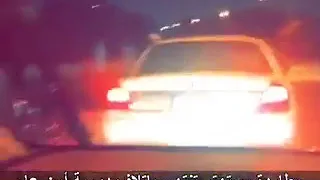 مطاردة مستهتر تنتهي بإصابة رجلي أمن وإتلاف دورية في الكويت 