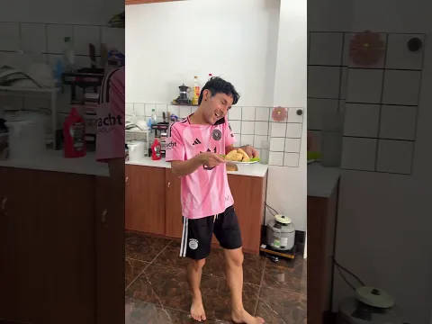 Messi đã nấu món gì #funny