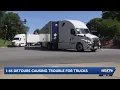 I-65 shutdown detours causing trouble for truck drivers