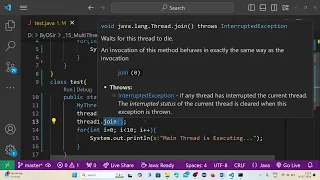 - Prevention of Thread Execution join method Multi Threading in Java Complete Java