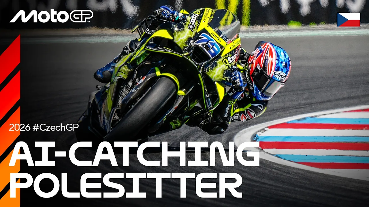 The ridiculously fast last 5 mins of MotoGP Q2 🧊 | 2026 Czech GP
