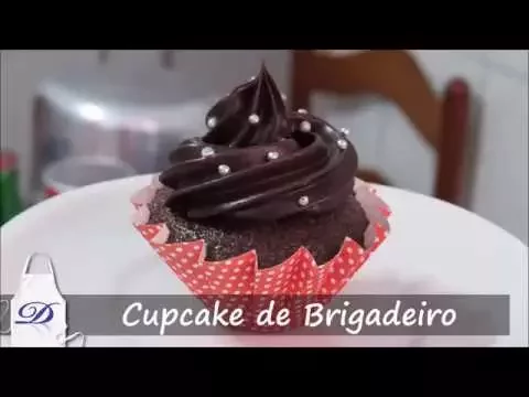 RECEITA DE CUPCAKE DE BRIGADEIRO