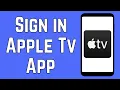 How to Sign in Apple TV App on Android Create Apple TV Account Login Apple Tv App