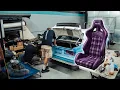 Building Our E30 M3 Interior For America s Biggest BMW Show EP 4