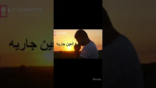 ربى الهى دموع العين جاريه والقلب تحرقه فى اضلعى النار 