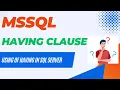 How to use of Having Clause in SQL Having Clause in SQL SQL Having Clause on rejawebs SQL