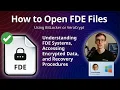 How to Open FDE Files BitLocker or VeraCrypt