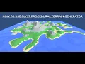 How to use Glyst Procedural Terrain Generator