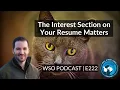 E222 The Interest Section on Your Resume Matters Weekly Intern Meetup
