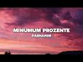 Pashanim - Minimum Prozente [Lyrics]