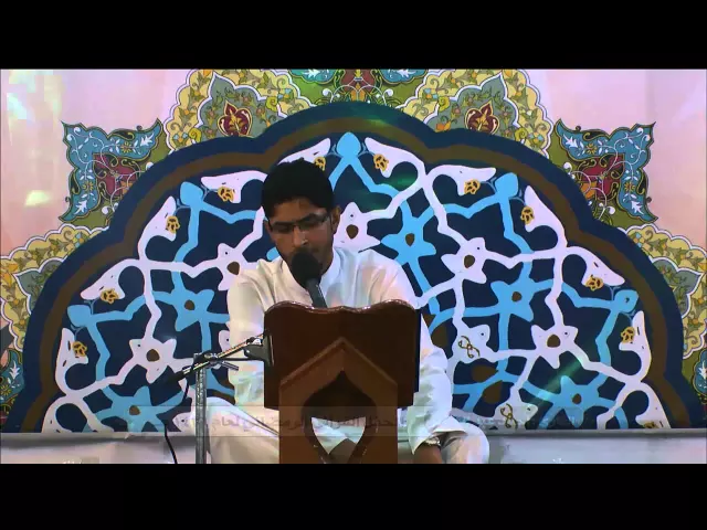⁣القارئ أحمد عبد الخضر || المحفل القرآني الرمضاني || العتبة العلوية المقدسة 1436هـ