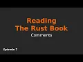 Comments in Rust