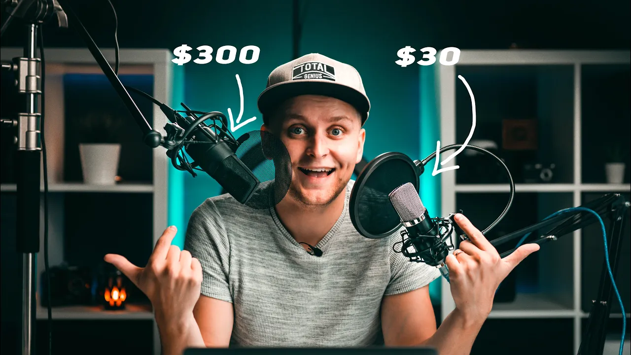 Can You Hear a Difference? $30 vs $300 Condenser Mic Test | Neewer NW-7000 vs SE Electronics X1