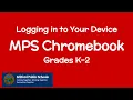 Logging in to a MPS Chromebook with a Clever Badge