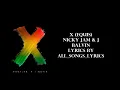 Nicky Jam x J. Balvin - X (EQUIS)- Lyrics