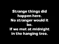Download Lagu Hanging Tree Lyrics