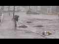 Storm s High Tide Crashes Over Seawall In Marshfield Scituate