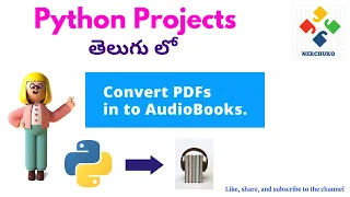 Convert any PDF to Book Using Python Python Projects in Telugu Nerchuko