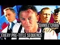 Every 007 Pre-title Sequence Daniel Craig 4K U