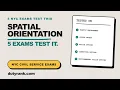 Spatial Orientation on the NYC Civil Service Exams What It Actually Tests